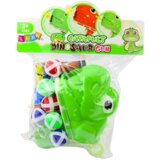 Skill Game Target Shooting Gun Velcro Balls Dinosaur | shoptok.hr