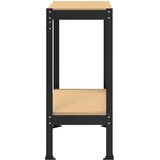  Radna klupa Crna 81 x 41 x 91 cm Projektirano drvo i metal | shoptok.hr