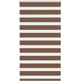  Zavjesa zebra smeđa 70x150 cm širina tkanine 65,9 cm poliester | shoptok.hr