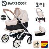  voziček z globoko košaro Maxi Cosi 3v1 - bež | Shoptok.si
