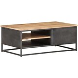 Stolić za kavu 90 x 50 x 35 cm od masivnog bagremovog drva | shoptok.hr