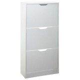 5five Five ormarić za cipele 3 police 60x23,3x119cm furnir bijeli | shoptok.hr