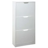 Five ormarić za cipele 3 police 60x23,3x119cm furnir bijeli