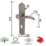 Dabel kvaka šild za vrata avala b-ni 8x8/90 mm cil q | ePonuda.com
