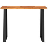  Konzolni stol sa živim rubom 110x35x80 cm masivno drvo bagrema | Eponuda.ba