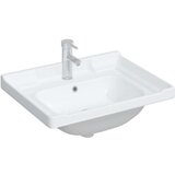 vidaXL Kupaonski umivaonik bijeli 61 x 48 x 23 cm pravokutni keramički | shoptok.hr