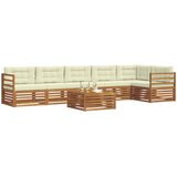  Set vanjskih sofa 7 kom. Prirodna i krem | shoptok.hr