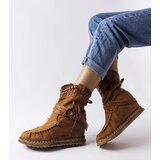 Gemre Brown wedge ankle boots Beausoleil | shoptok.hr