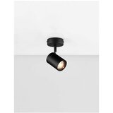 Nova Luce Mat crni metalni reflektor sa savitljivom konstrukcijom 12x8 cm Alma – | shoptok.hr
