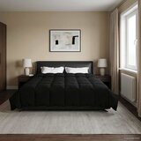  Ljetni pokrivač Šonerisan Crna 220 x 260 cm Mikrovlakna | shoptok.hr