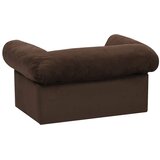 SOFA za pse s ladicom smeđa 75 x 50 x 38 cm plišana | shoptok.hr