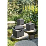 Keter Tamno sivi vrtni tabure Cube – | shoptok.hr