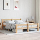 Furnova Posteljni okvir iz trdne borovine 120x200 cm, (21938906) Cene