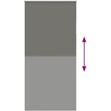Rolo zavjesa Blackout siva 110x210 cm Širina tkanine 105,7 cm | shoptok.hr