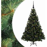  Umjetno božićno drvce s kuglicama 150 cm 150 LED lampica Slike