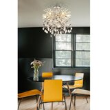 Globo 64138DS - Luster na štapu QUEENA 6xE14/40W/230V srebran | Eponuda.com