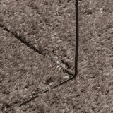  Tepih ISTAN s visokim vlaknima sjajni izgled sivi 120x170 cm | shoptok.hr
