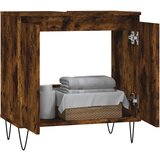  Kupaonski ormarić boja hrasta 58 x 33 x 60 cm konstruirano drvo | shoptok.hr