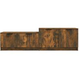 TV ormarić boja dimljenog hrasta158,5x36x45cm konstruirano drvo | shoptok.hr