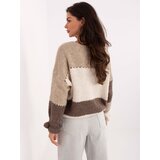RUE PARIS Sweater-MI-SW-0903.87-beige Cene