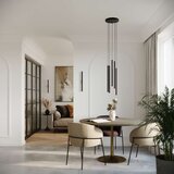  Sollux SL.1304 - Luster na sajli PASTELO, 2xG9/8W/230V, crne boje | Eponuda.com