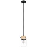 Eglo viseća lampa MADRESELVA E27 Ø14 cm hrast staklo 43545 | Eponuda.com