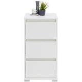 CARRYHOME nočna omarica, bela | Shoptok.si