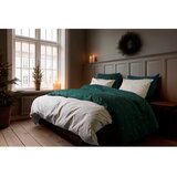 JUNA Temno zelena enojna posteljnina iz bombažnega perkala 140x200 cm Christmas Fable – | Shoptok.si
