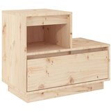 vidaXL noćni ormarić 60 x 34 x 51 cm od masivne borovine | shoptok.hr