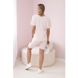 Kesi Set of top+leggings powder pink | shoptok.hr