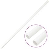 vidaXL Kabelska cev s sponkami Ø20 mm 10 m PVC | Shoptok.si