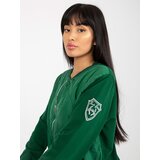 RUE PARIS Sweatshirt-RV-BL-8225.88-dark green | Shoptok.si