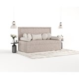 Maison de Rêve Svjetlo smeđi tapecirani krevet 100x200 cm Scala – | shoptok.hr