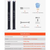 SupplySwap Torsijski vzmeti za garažna vrata, visoko ogljikovo jeklo, enostavna namestitev, 0.207x2 x24 in, (5000233910) | Shoptok.si