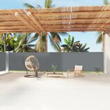 The Living Store Zložljiva stranska tenda antracitna 160x1200 cm - Stranska Tenda, (21749803) | Shoptok.si