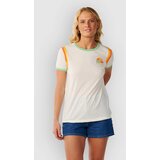 Rip Curl Line Up Ringer Standard T-shirt bone | Shoptok.si