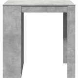 vidaXL Barski stol boja betona 102x70x103,5 cm konstruirano drvo | shoptok.hr