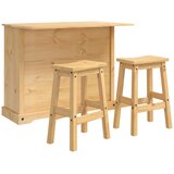 vidaXL Set kuhinjskog otoka 3 kom. Medeni vosak 112 x 70 x 91 5 cm - Vosak od meda Cijene