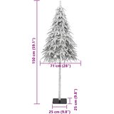  Umjetno božićno drvce sa snijegom 150 cm | Eponuda.com