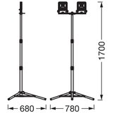 Osram LED reflektor sa držačem TRIPOD 2xLED/20W/230V IP65 | Eponuda.com