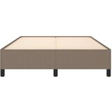 vidaXL Posteljni okvir taupe 140x200 cm blago | Shoptok.si