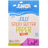 Junior jolly sticky glitter paper papir samolepljiv a4 10k - odaberite nijansu zelena ( 136042 ) | ePonuda.com