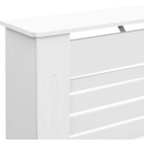  Pokrov za radijator bijeli 172 x 19 x 81,5 cm MDF | shoptok.hr