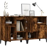  Komode 2 kom boja dimljenog hrasta 60x35x70cm konstruirano drvo | shoptok.hr