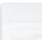 Umivaonik bijeli 37 x 37 x 13 cm keramički četvrtasti | Eponuda.com