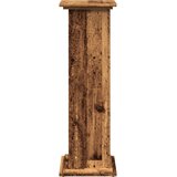  Stalak za izložbu s pohranom boja staro drvo 31x30x90 cm drveni | shoptok.hr