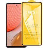  9H Full Glue kaljeno zaščitno steklo za Samsung A72 5G/4G | Črn rob | Shoptok.si