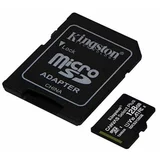 Kingston Spominska kartica Canvas Select Plus Micro SDXC Class 10 UHS-I, 128 GB + adapter
