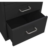 vidaXL mobilni ormarić za spise crni 28 x 41 x 69 cm metalni | shoptok.hr