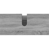  Toaletna jedinica Siva Sonoma 80 x 35 x 60 cm Konstruirano drvo | shoptok.hr